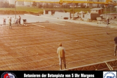 08 Betonierung der Betonpiste