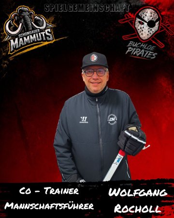 Co-Trainer + Mannschaftsführer Wolfgang Rocholl