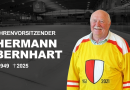 Trauer um Ehrenvorsitzenden Hermann Bernhart