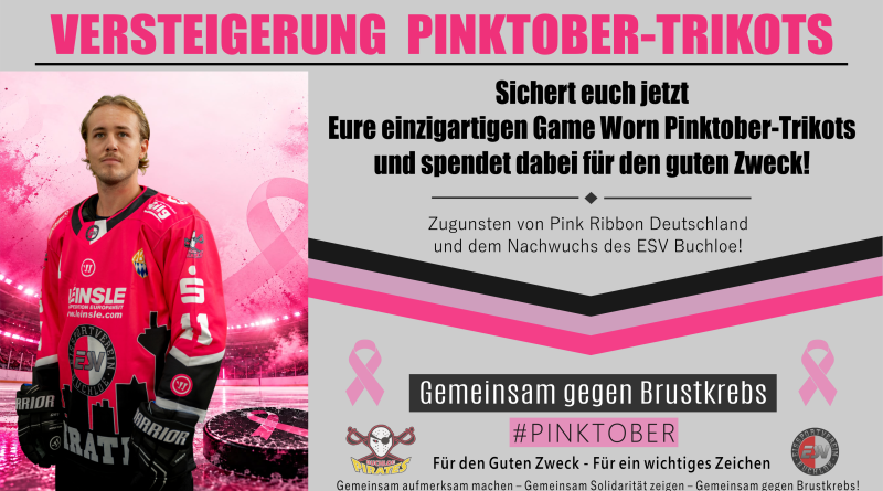 Pinktober-Trikot Auktion startet
