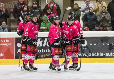 Ein letztes Mal in pink